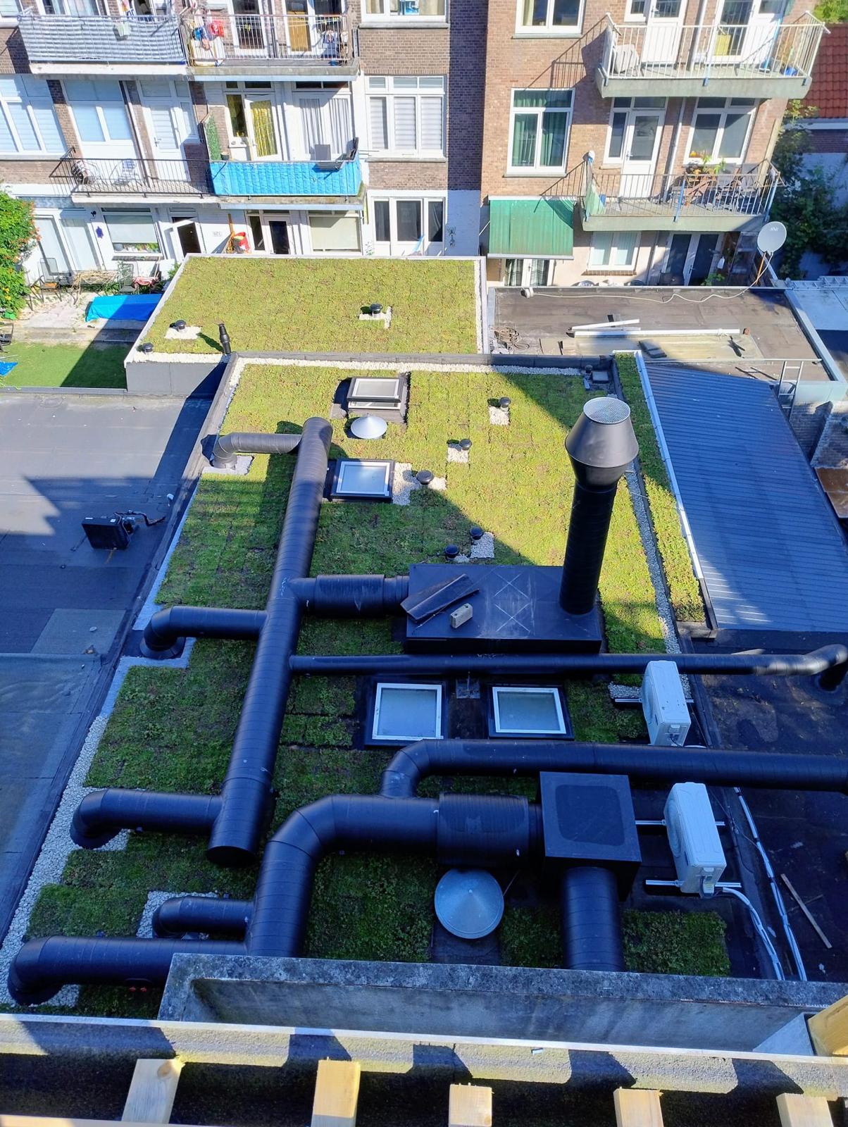 Ventilatiesysteem op dak