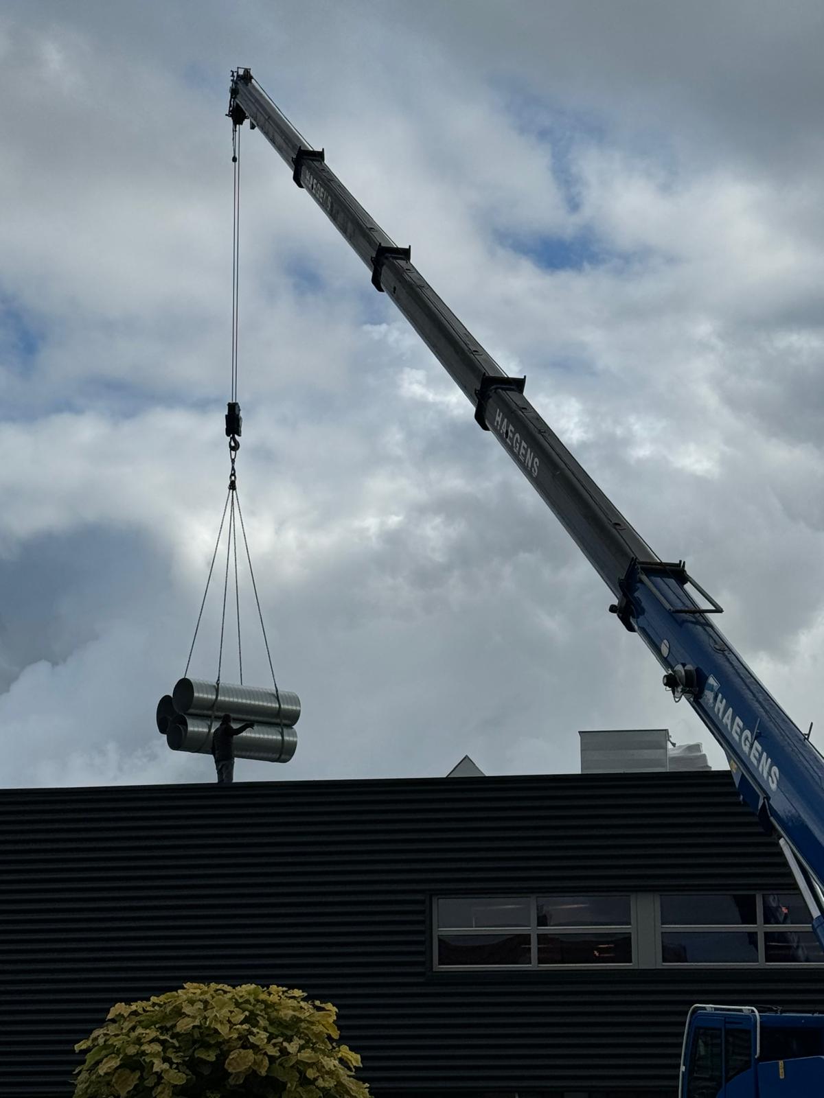 Mert Ventilatie op locatie